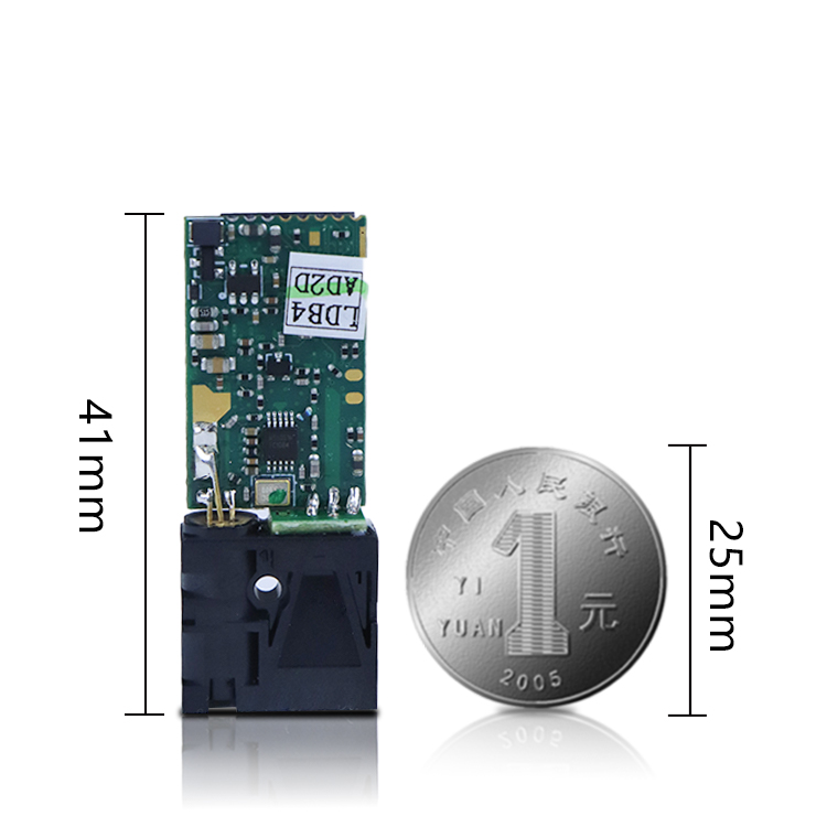 Laser Distance Measure - Miniaturowy laserowy czujnik odległości o zasięgu