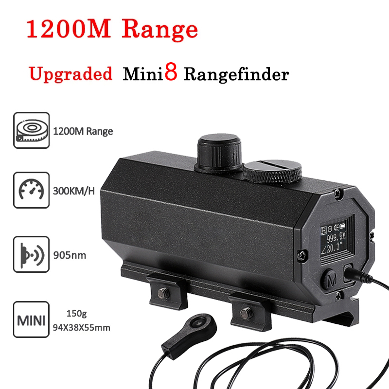 Laser Distance Measure - MINI8 Plug-in 1200m dalmierz laserowy dalmierz