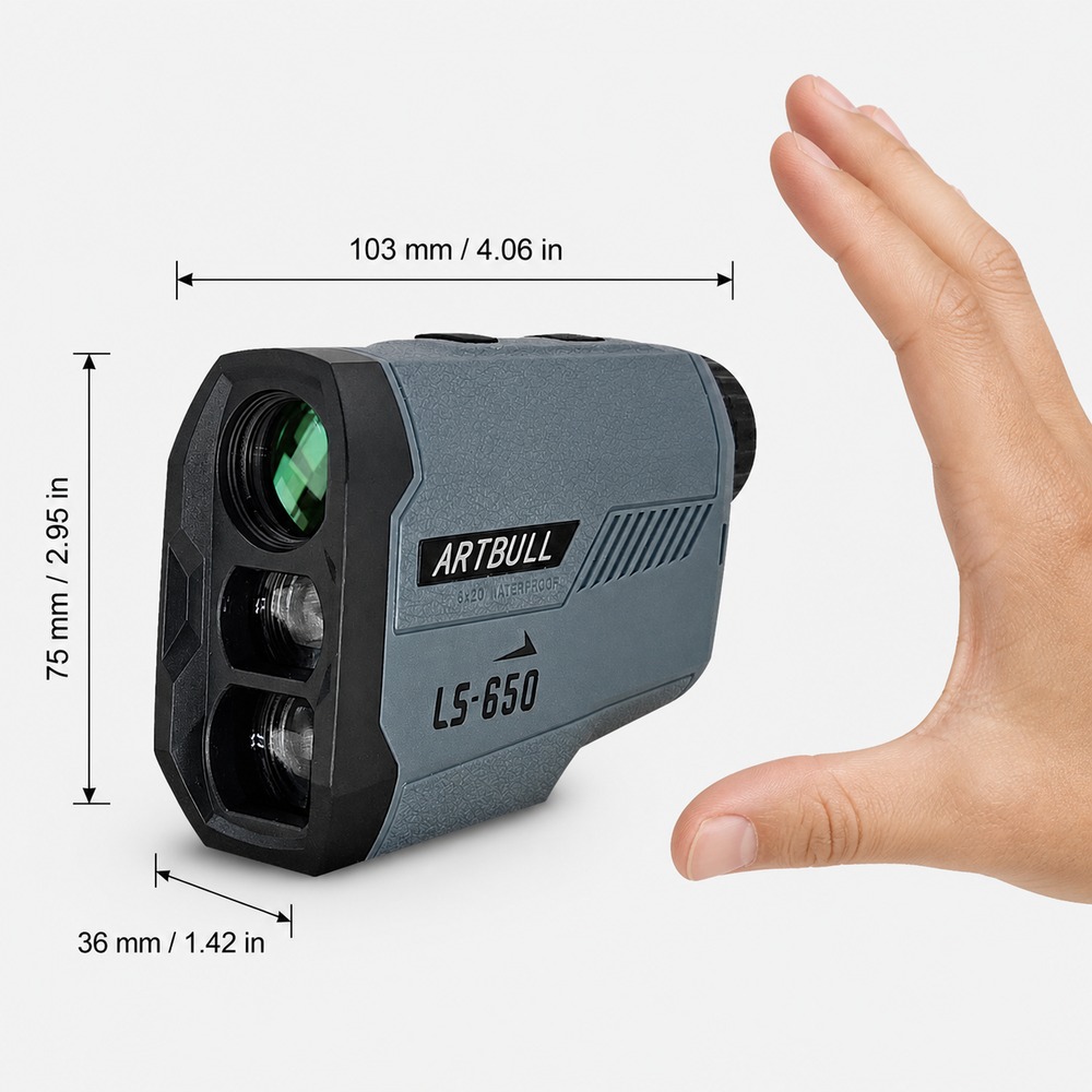 Dalmierz golfowy 650m 6X20 Las – Laser Distance Measure recenzja i cena