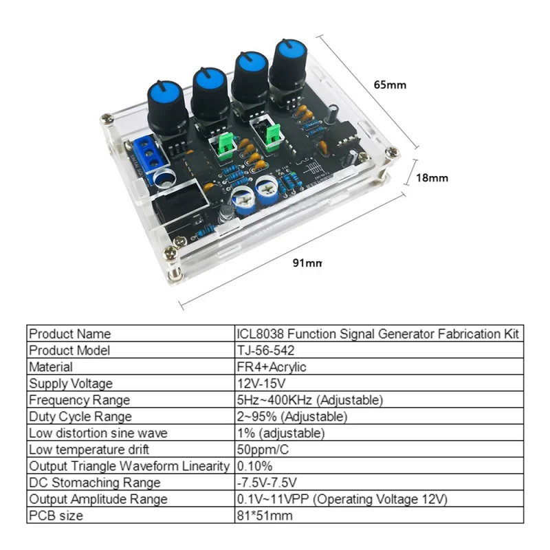 DIY ICL8038 wielofunkcyjny nis – Electronics New Gadgets recenzja i cena