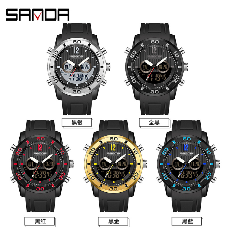Elektroniczny zegarek SANDA mę – Electronic Gift recenzja i cena